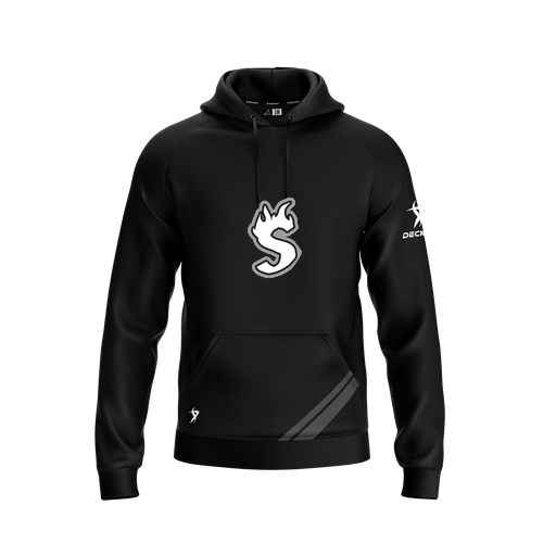 [FOLHSMBK-YXS-LOGO2] Decker Summit Hoodie (Youth XS, Black, Logo 2)