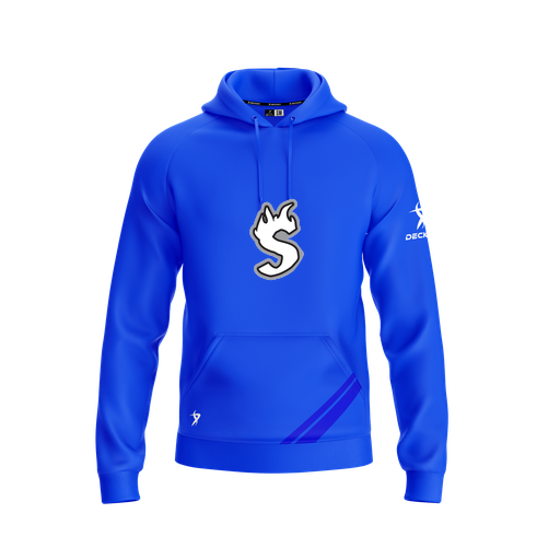 [FOLHSMRY-YXS-LOGO2] Decker Summit Hoodie (Youth XS, Royal, Logo 2)