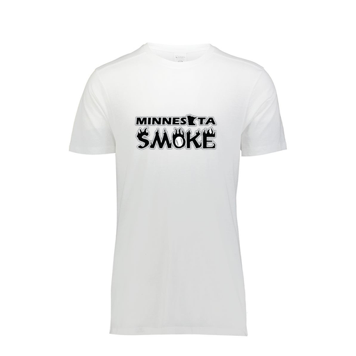 [FTSCUBWH-AS-LOGO3] Decker Men's Tri-Blend T-Shirt - Short Sleeve (Adult S, White, Logo 3)