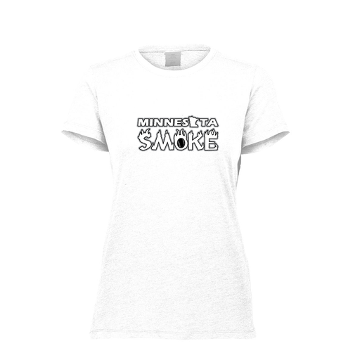 [FTSCUBWH-FAXS-LOGO1] Decker Women's Tri-Blend T-Shirt - Short Sleeve (Female Adult XS, White, Logo 1)