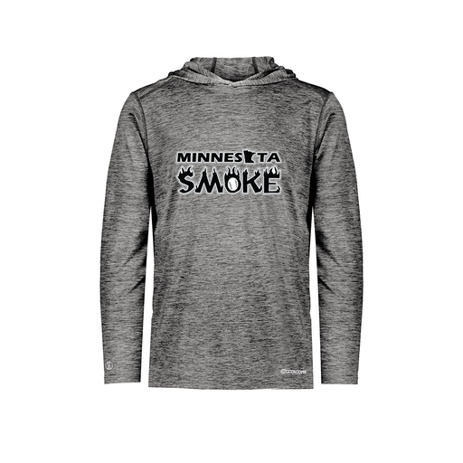 [FOLHCGBK-AS-LOGO3] Decker Men's Charge Hoodie (Adult S, Black, Logo 3)