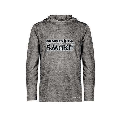 [FOLHCGBK-YS-LOGO3] Decker Youth Charge Hoodie (Youth S, Black, Logo 3)